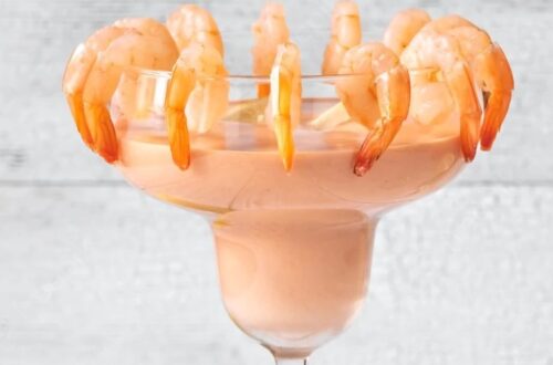 Cómo hacer un cóctel de gambas
