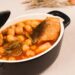 Garbanzos con bacalao