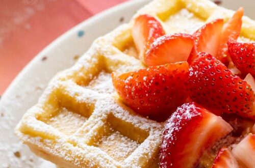Receta de gofres o waffles caseros