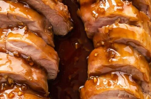 Solomillo de cerdo en salsa