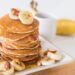 Tortitas de avena y plátano. Receta saludable y fácil